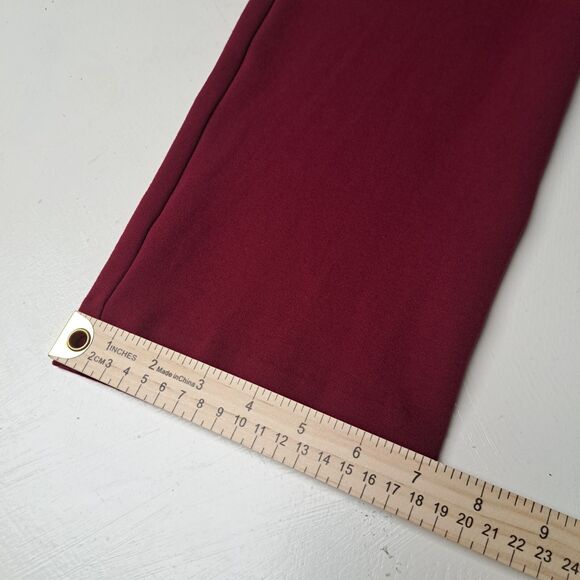 Chicos So Slimming Solid Pink Juliet Slim Leg Ankle Pants Size 3 / 16 Fuscia - Picture 11 of 12